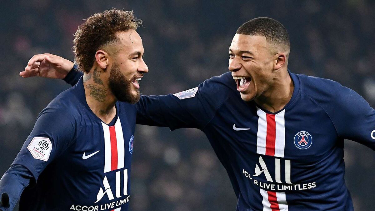 پیام تبریک امباپه و نیمار برای قهرمانی PSG